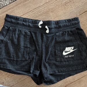 Nike Women's Dark Gray Athletic Shorts